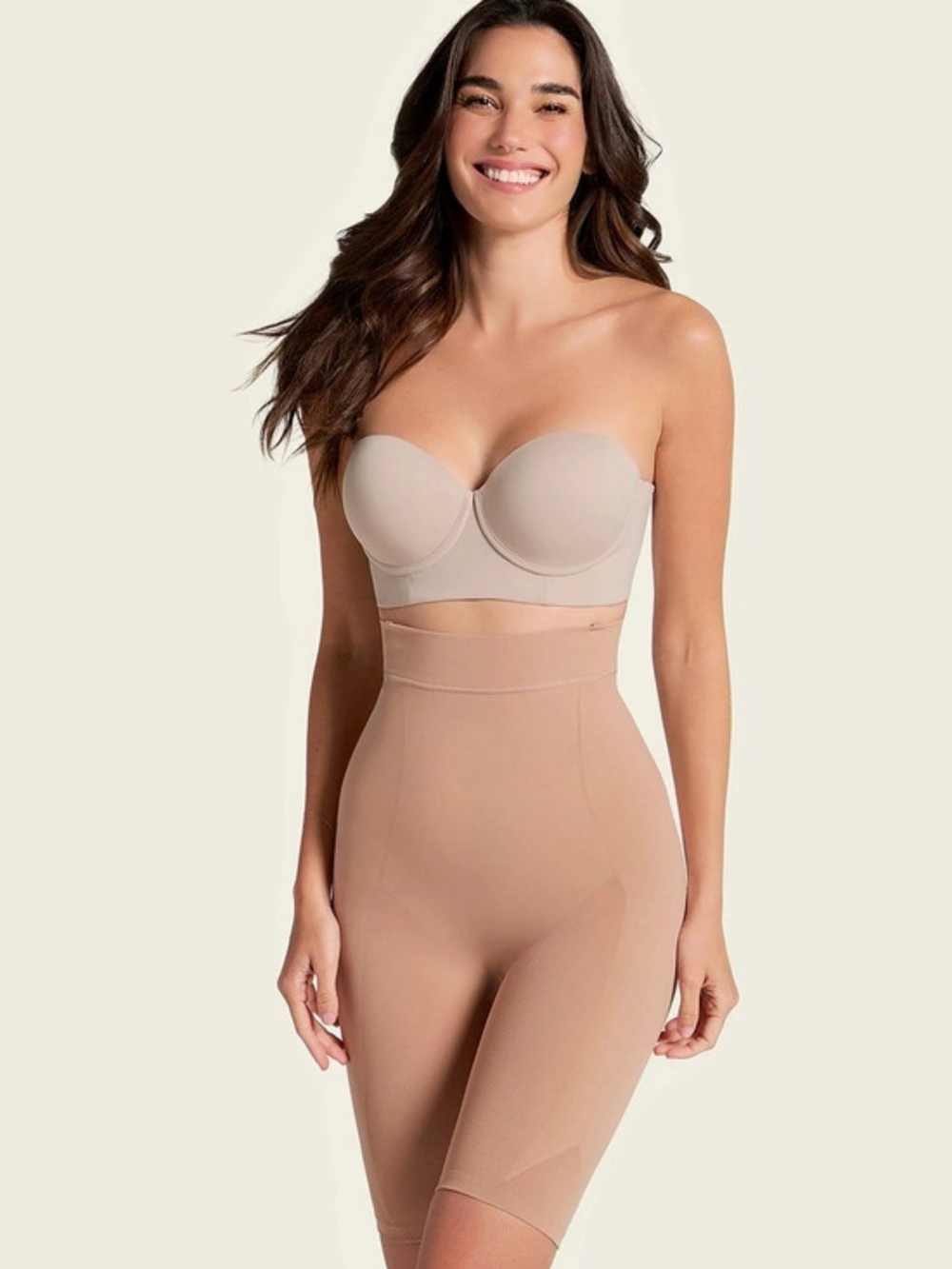 LEONISA | Invisible Extra High-Waisted Shaper Shorts